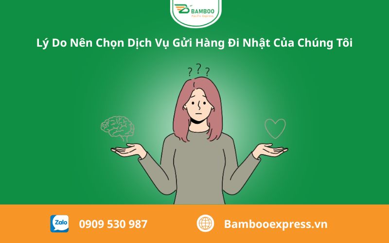 lý do gửi hàng đi nhật bản