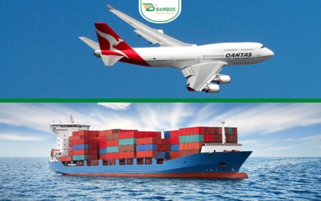 Gửi hàng bằng đường bay và đường biển